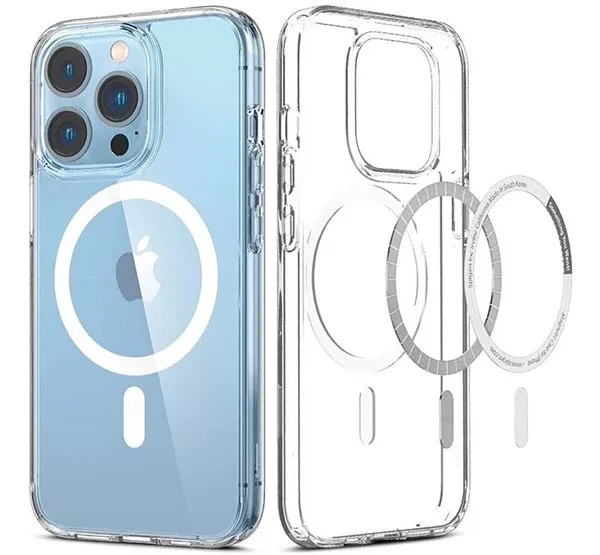Magsafe szilikon tok átlátszó Apple iPhone