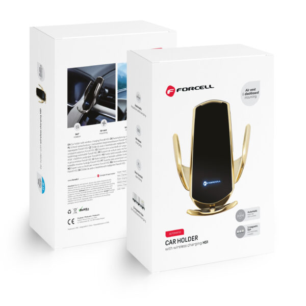 FORCELL F-GRIP HS1 automatic car holder – Gold