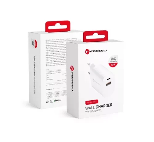 FORCELL F-ENERGY TFK-TC-30WPD travel charger