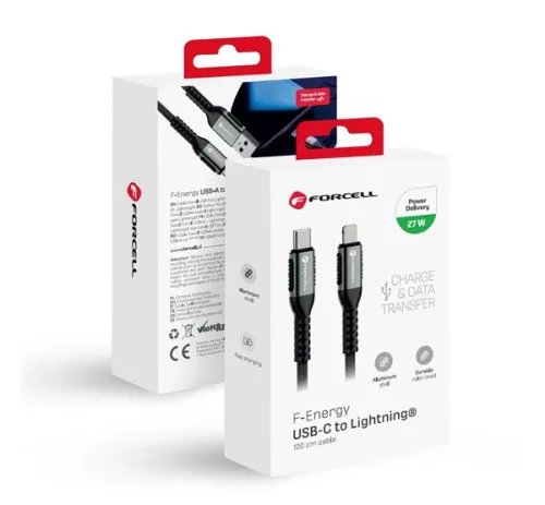FORCELL F-ENERGY C901 cable Type C to Lightning 30W