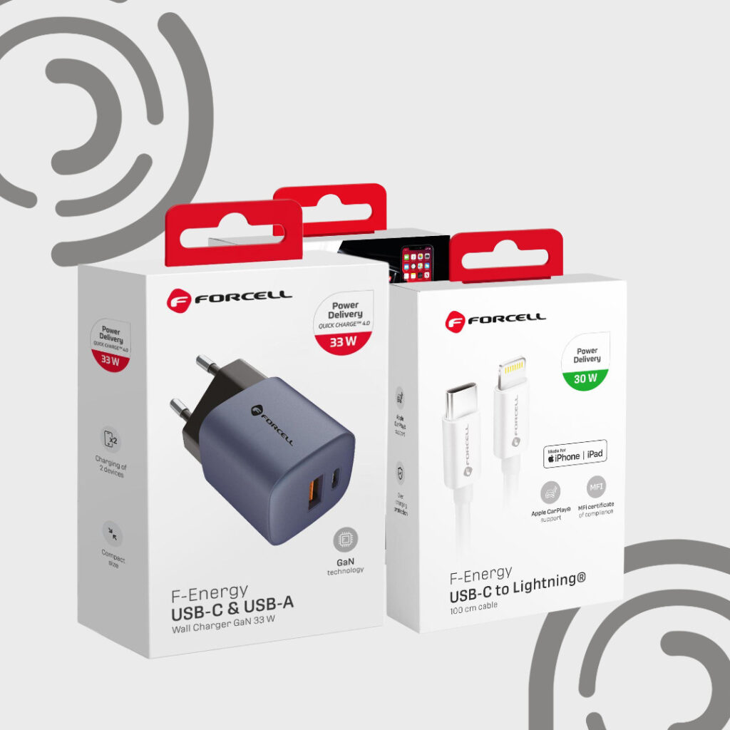 TöltőPack - Gyorstöltő +MFI kábel