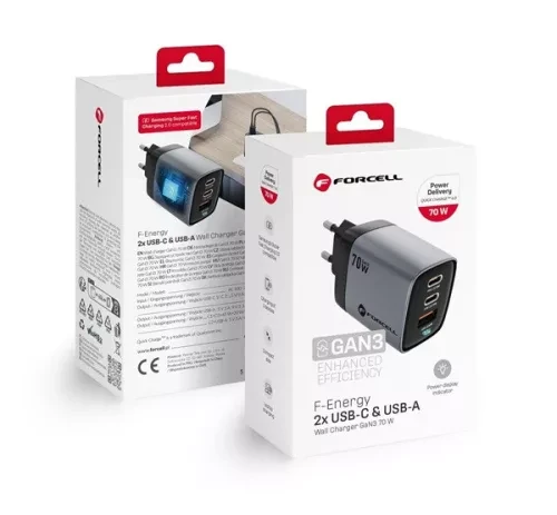 FORCELL F-ENERGY GaN III VT-37 travel charger