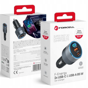 FORCELL F-ENERGY Alu car charger 85W