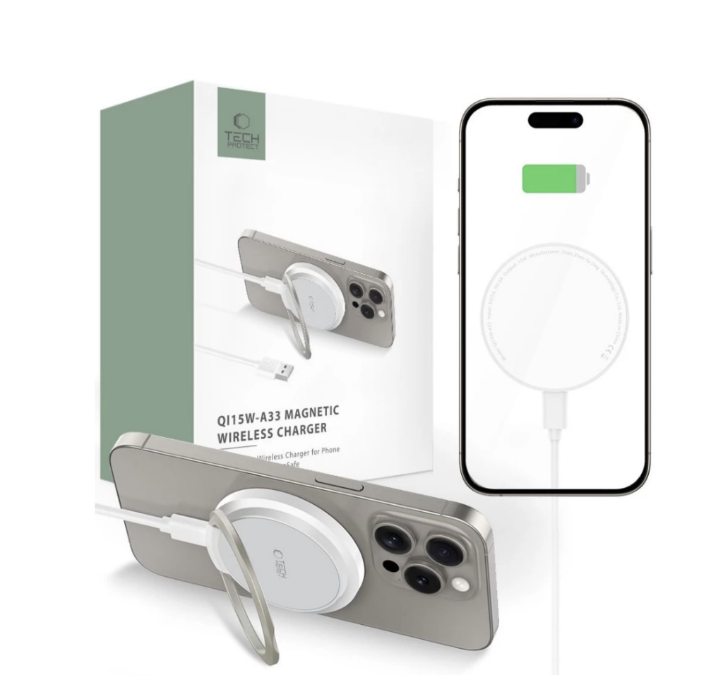 MagSafe-kompatibilis vezeték nélküli töltő – Tech-Protect A33