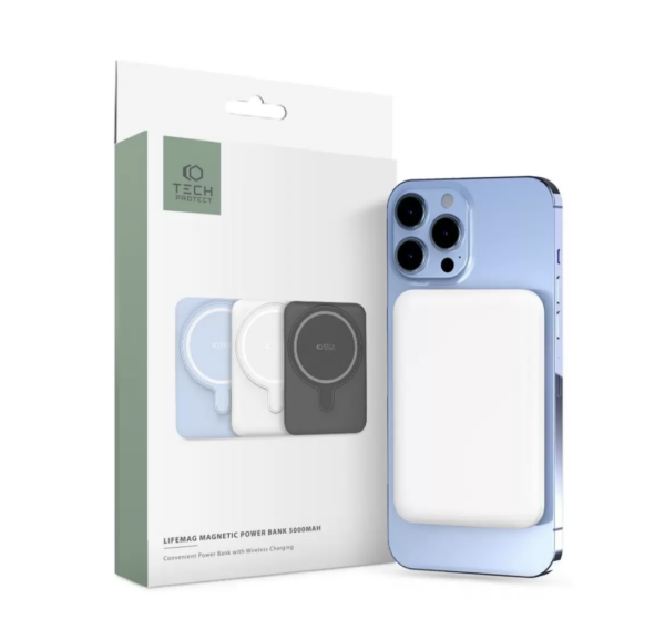 MagSafe-kompatibilis powerbank 5000 mAh – Tech-Protect PB10